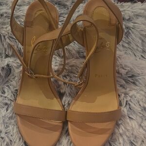 Christian Louboutin Nude Heels
